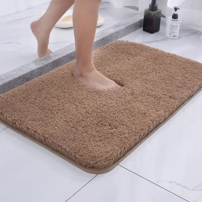 Soft Grip Bathroom Mat Anti-Slip Quick Dry 50x80cm