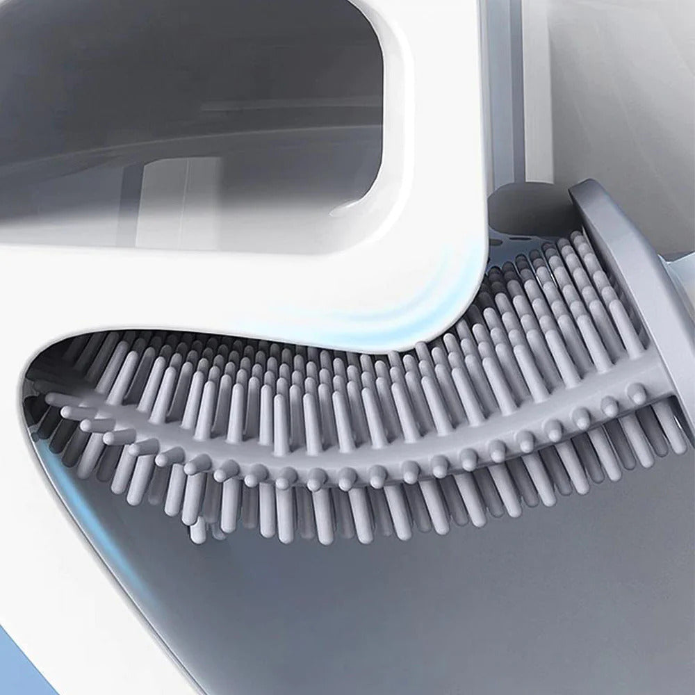 Mold Resistant Bathroom Cleaner Soft Grip Brush & Caddy Set