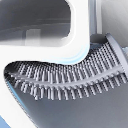 Mold Resistant Bathroom Cleaner Soft Grip Brush & Caddy Set