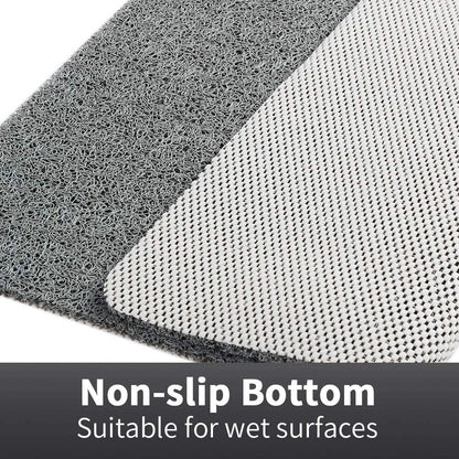 Non-Slip Bath Mat with Fast Drainage for Bathroom Floors