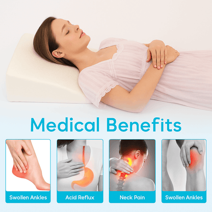 Comfortable Triangle Support Pillow for Back Relief