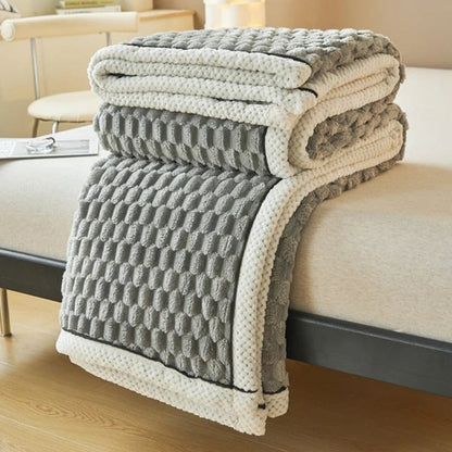 Plush Soft Fuzzy Blanket Cosy Throw