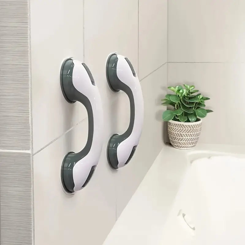 Easy Grip Bathroom Suction Handle Non Slip Shower Bar