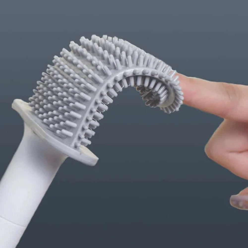 Mold Resistant Bathroom Cleaner Soft Grip Brush & Caddy Set