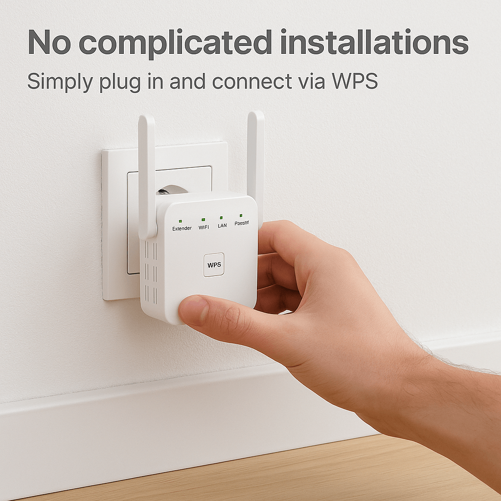 Fast Whole House WiFi Signal Amplifier Booster