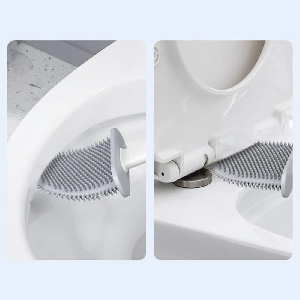Mold Resistant Bathroom Cleaner Soft Grip Brush & Caddy Set