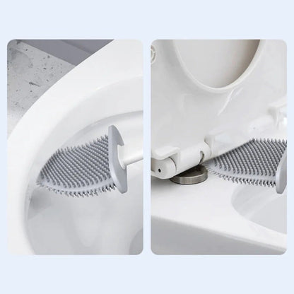 Mold Resistant Bathroom Cleaner Soft Grip Brush & Caddy Set