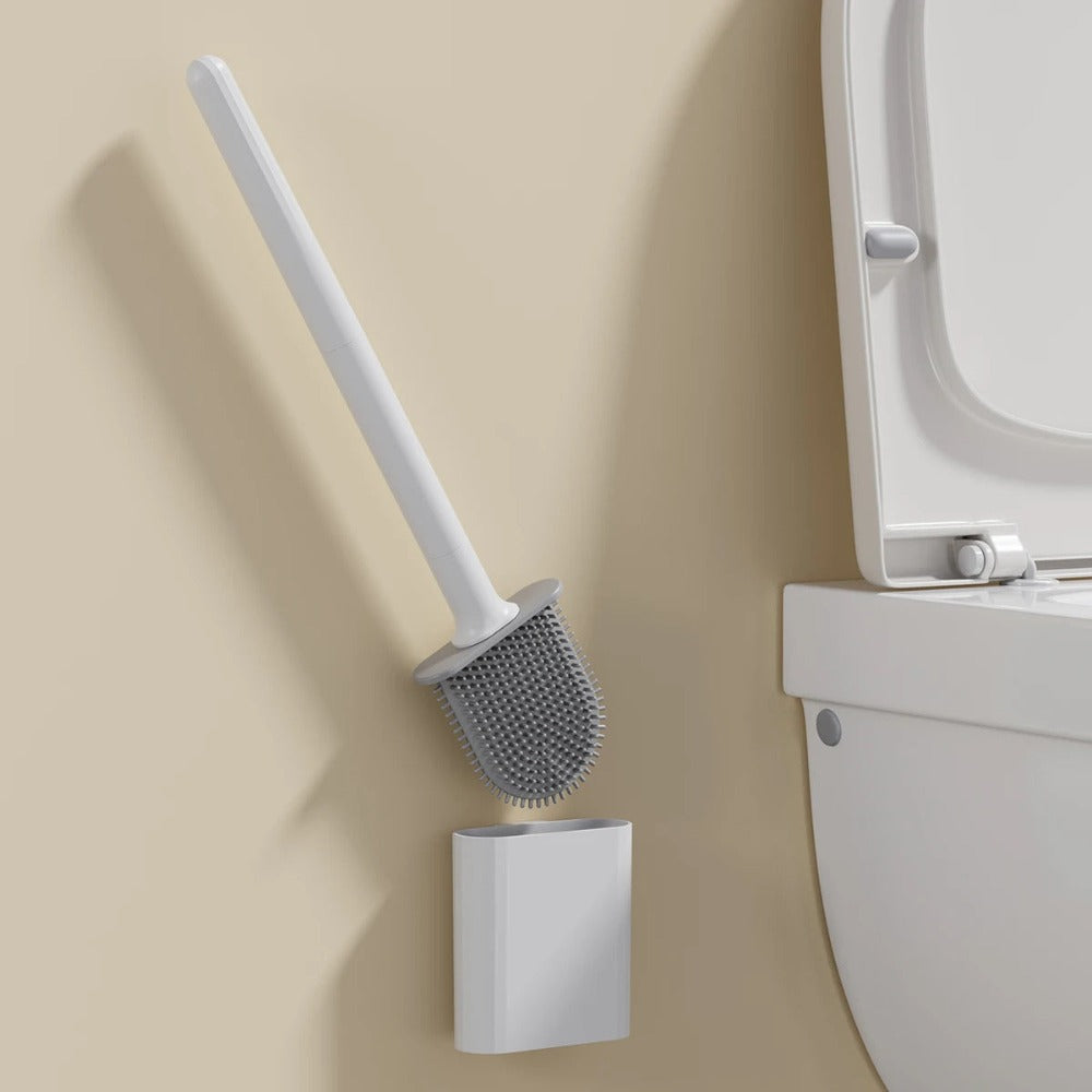 Mold Resistant Bathroom Cleaner Soft Grip Brush & Caddy Set