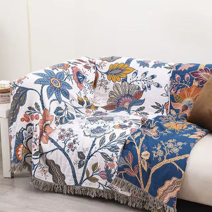 Cozy Vintage Chic Blanket Throw