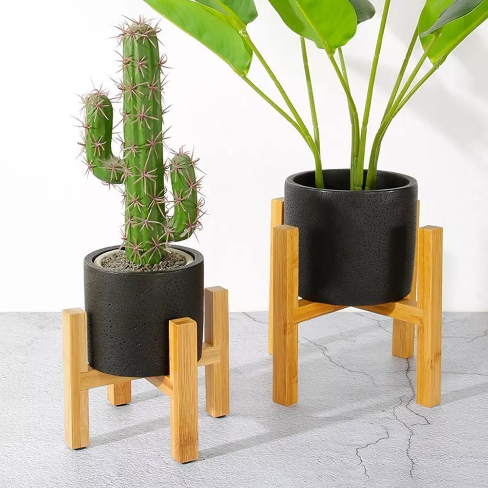 Natural Bamboo Indoor Plant Holder