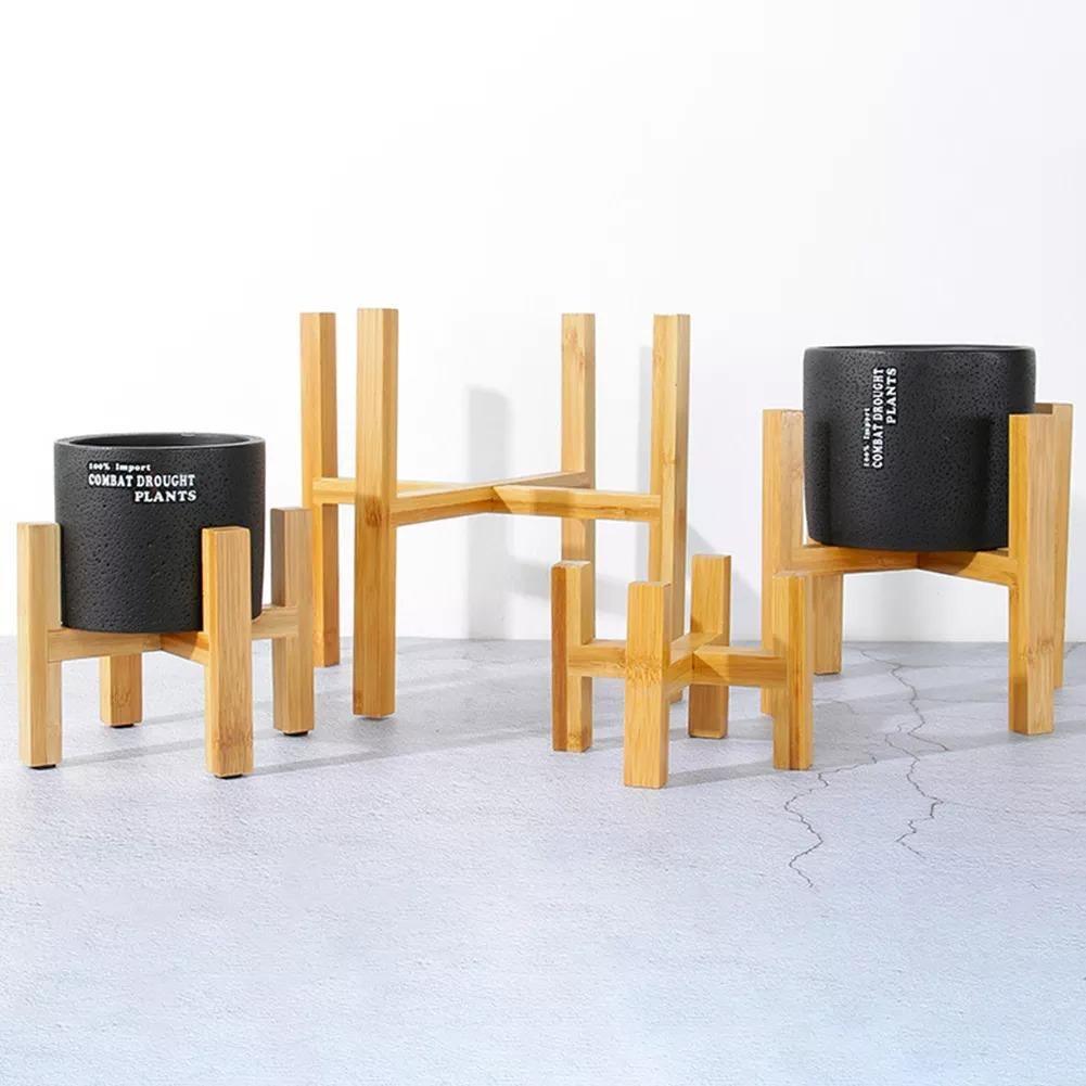 Natural Bamboo Indoor Plant Holder