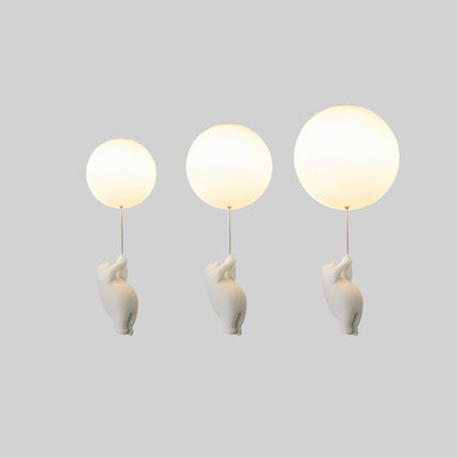 Colorful Bear Ceiling Light for Children