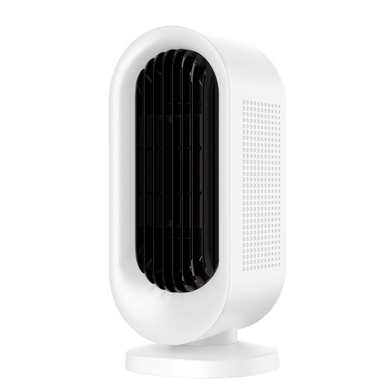 Compact Warm Electric Space Heater with Oscillation