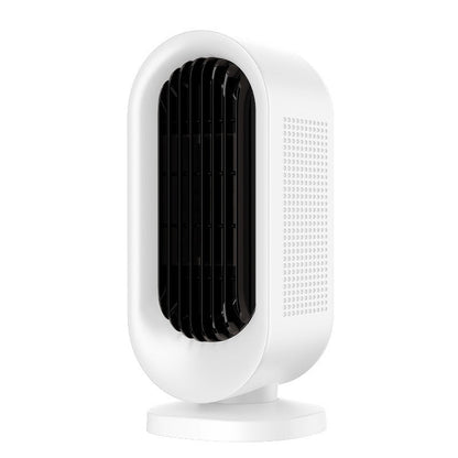 Compact Warm Electric Space Heater with Oscillation