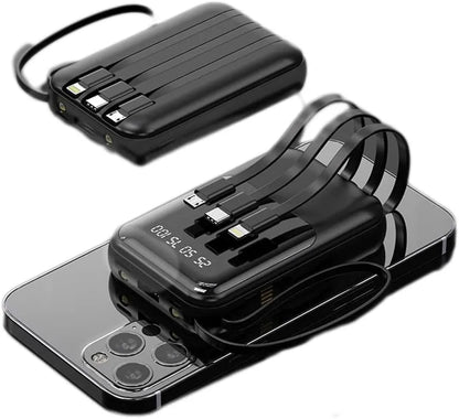 High Capacity Travel Power Bank with Quick Charge