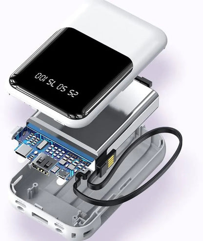 High Capacity Travel Power Bank with Quick Charge