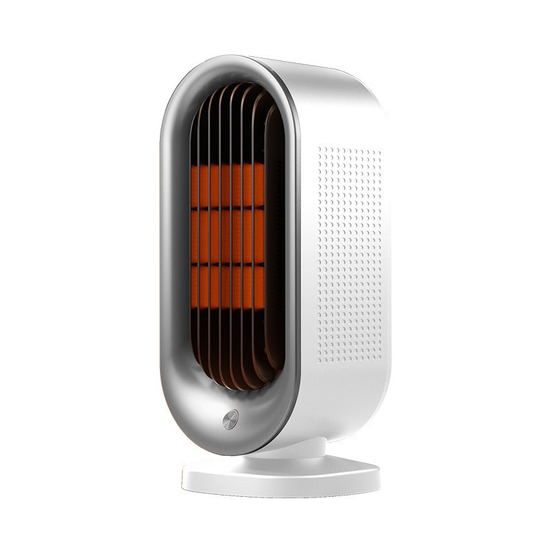 Compact Warm Electric Space Heater with Oscillation