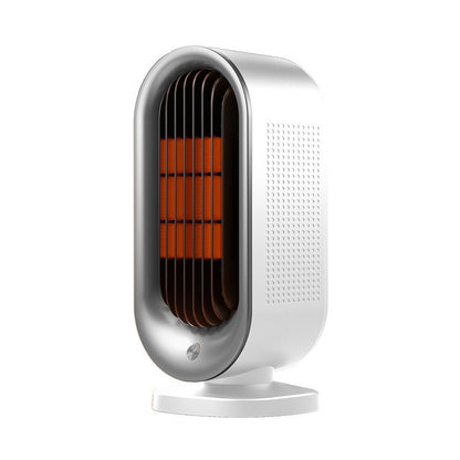 Compact Warm Electric Space Heater with Oscillation