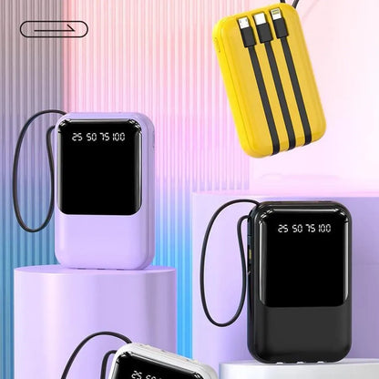 High Capacity Travel Power Bank with Quick Charge
