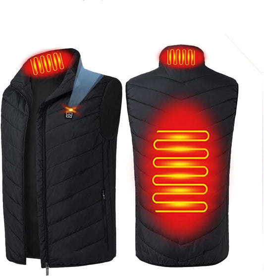Warm Women's Heated Vest with 9 Heat Settings - Fesara