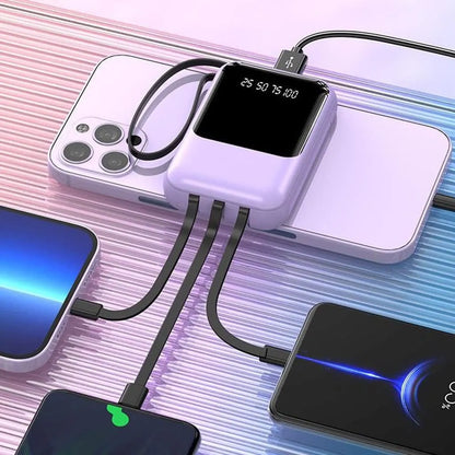 High Capacity Travel Power Bank with Quick Charge