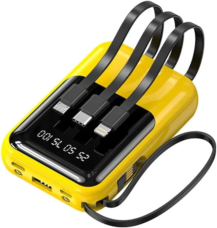 High Capacity Travel Power Bank with Quick Charge