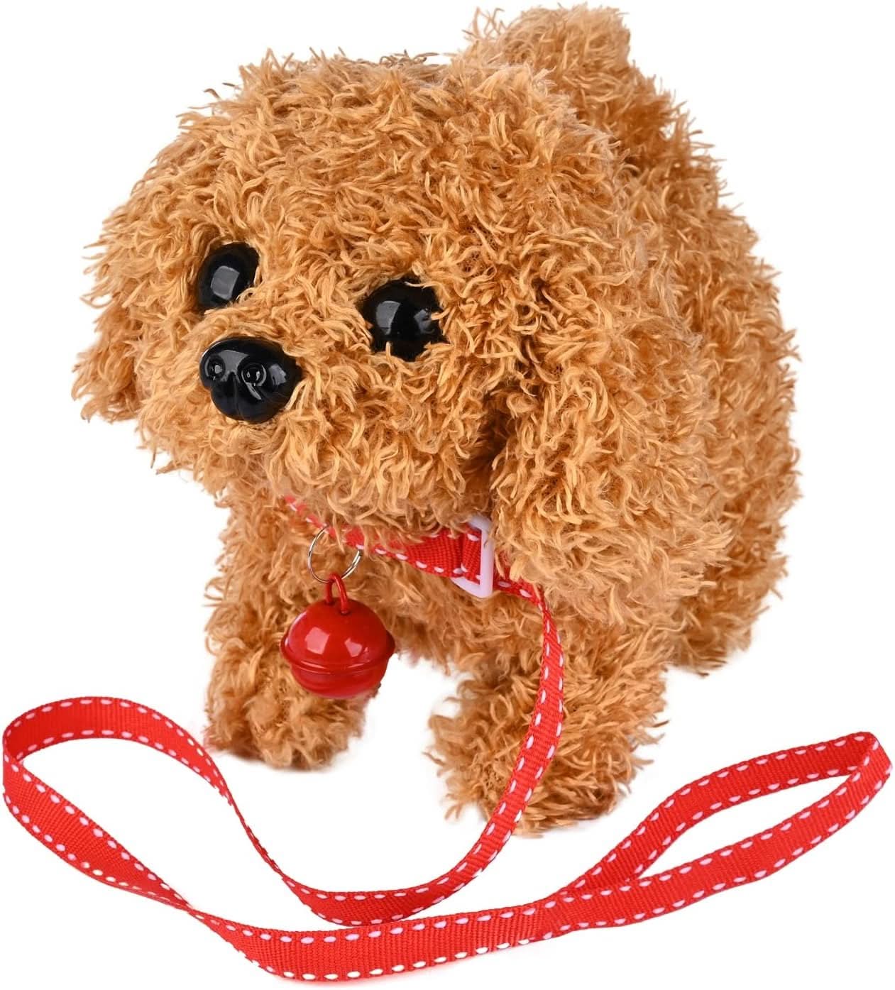 Cuddly Plush Dog Toy for Realistic Play