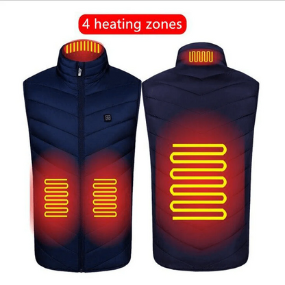 Warm Women's Heated Vest with 9 Heat Settings