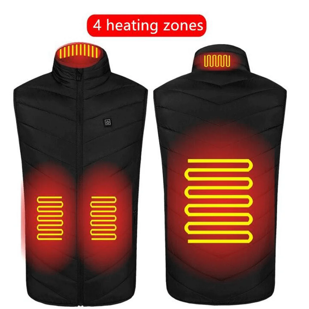 Warm Women's Heated Vest with 9 Heat Settings