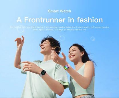 Fitness Smartwatch with HR Tracker and Multi Sport Modes