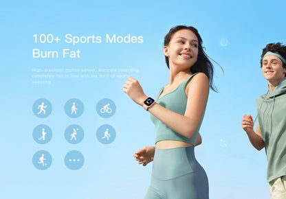Fitness Smartwatch with HR Tracker and Multi Sport Modes