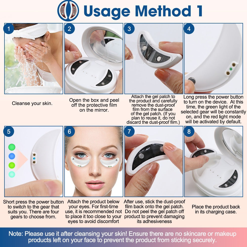 Advanced Eye Care Device with Red Light Therapy