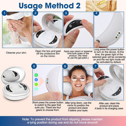 Advanced Eye Care Device with Red Light Therapy