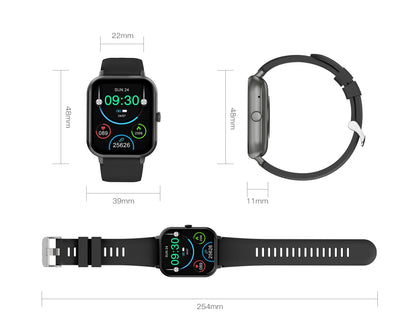 Fitness Smartwatch with HR Tracker and Multi Sport Modes
