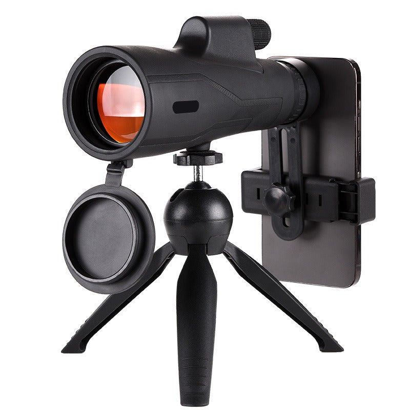 Compact High Powered Travel Telescope