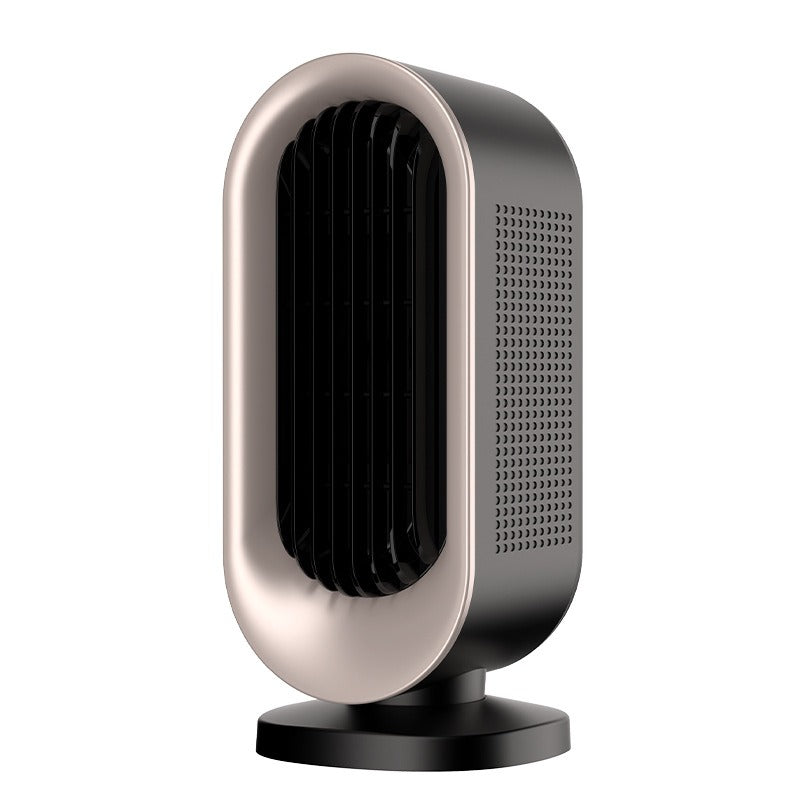 Compact Warm Electric Space Heater with Oscillation