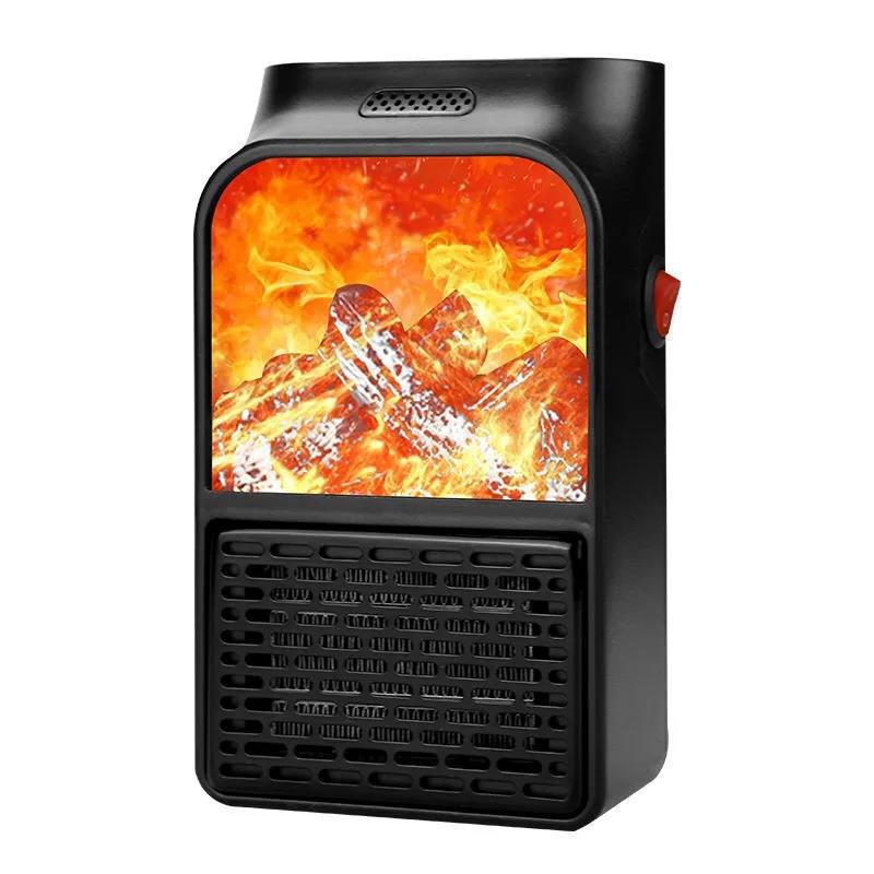 Cozy Electric Fireplace with Real Flame Effect - Fesara