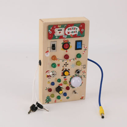 Fun Learning Wooden Light Up Board for Kids