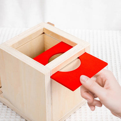 Wooden Learning Activity Box for Kids
