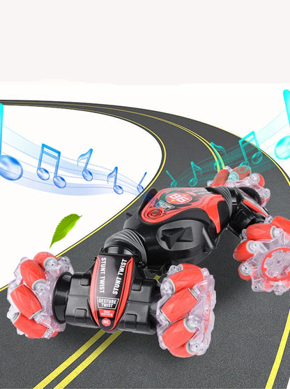Turbo 2-in-1 Remote Control Stunt Car with Hand Controller