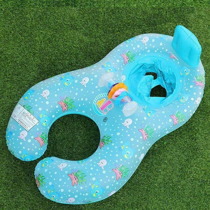Fun Kids Pool Float for Mom and Baby