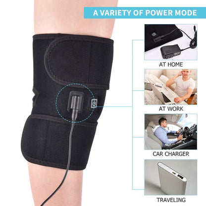 Warm Knee Massage Therapist for Pain Relief Therapy