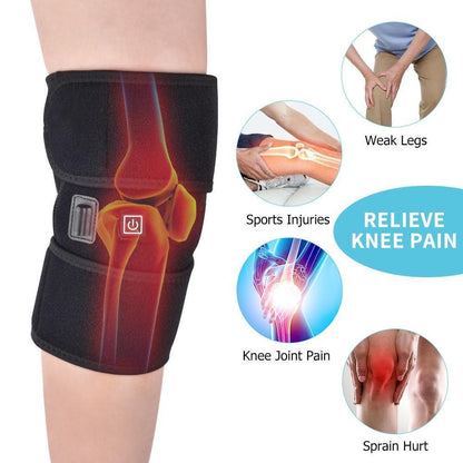 Warm Knee Massage Therapist for Pain Relief Therapy