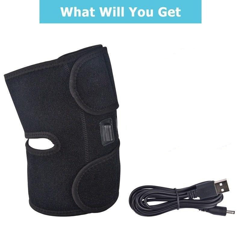 Warm Knee Massage Therapist for Pain Relief Therapy