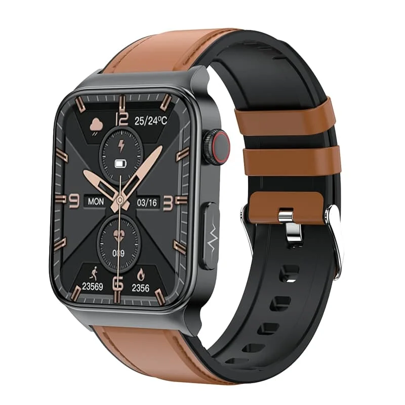 Advanced Fitness Smartwatch with Heart Rate and Glucose Monitor