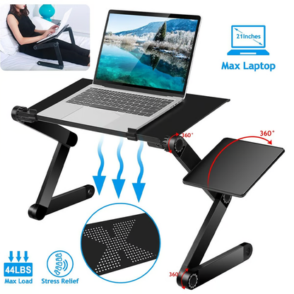 Compact Adjustable Laptop Riser Stand