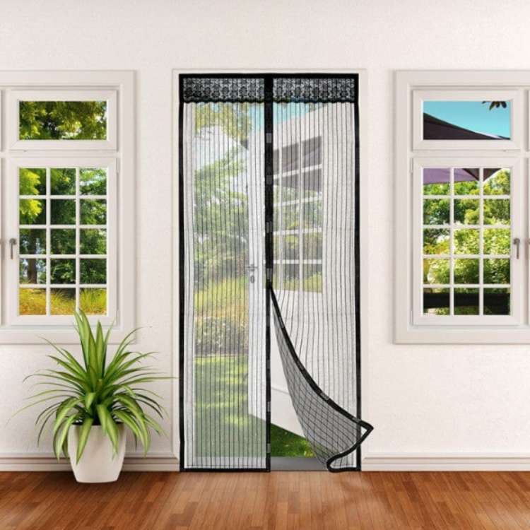 Easy Install Magnetic Screen Door - Fesara