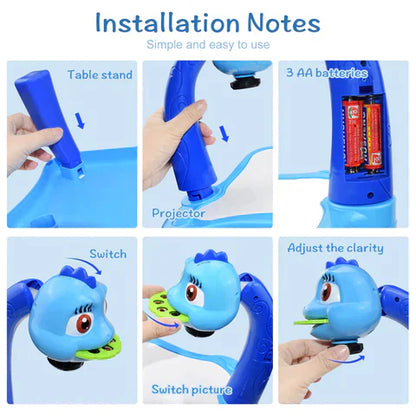 Fun Dinosaur Kids Art Table