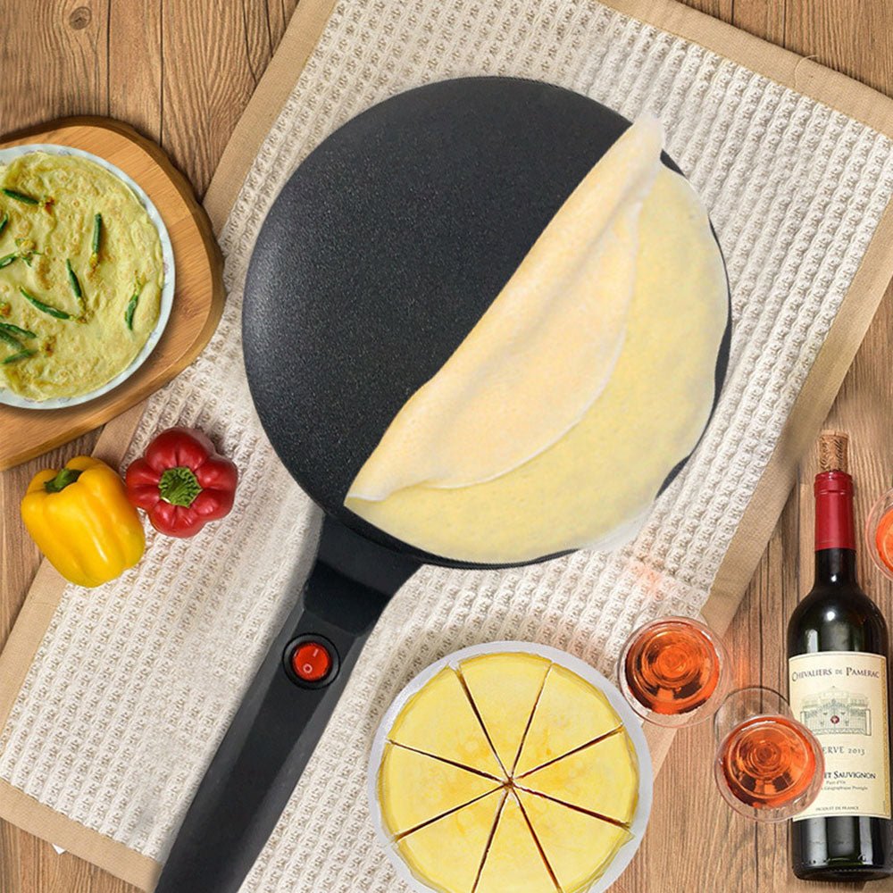 Non-Stick Electric Crêpe Maker - Easy Perfect Pancakes
