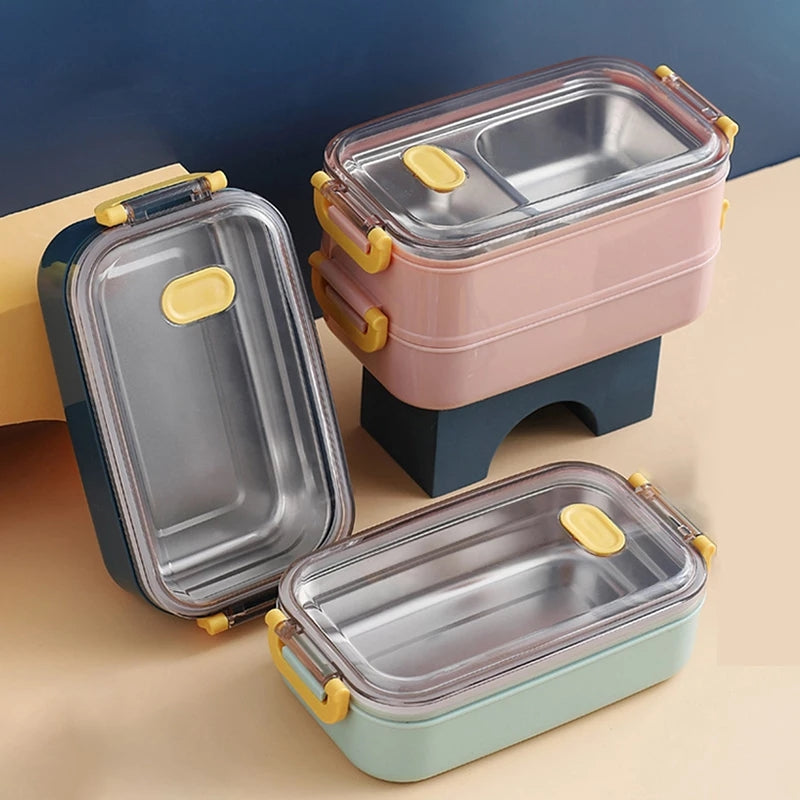Thermal Bento Lunch Box with Multi Compartments
